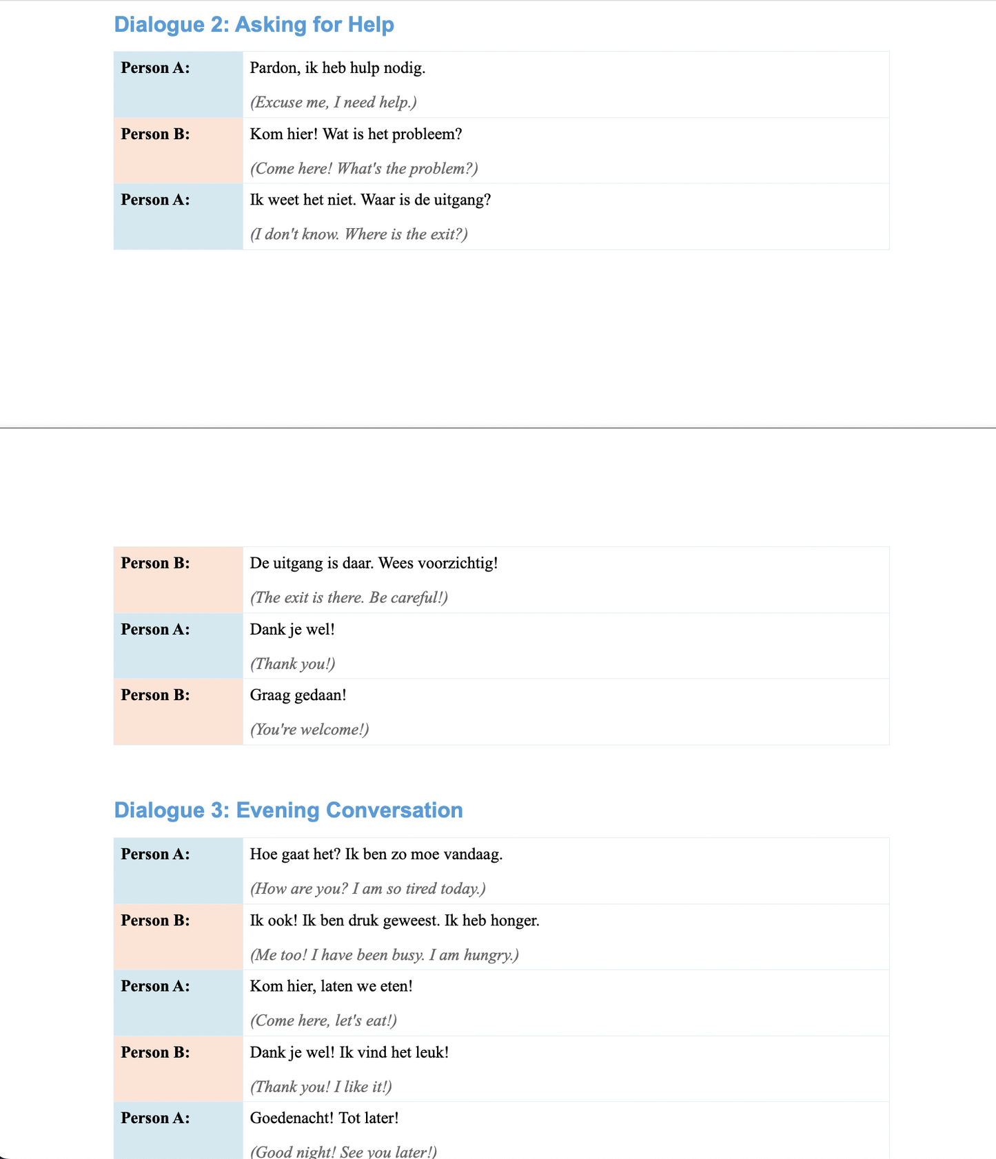 Dutch With Music Course